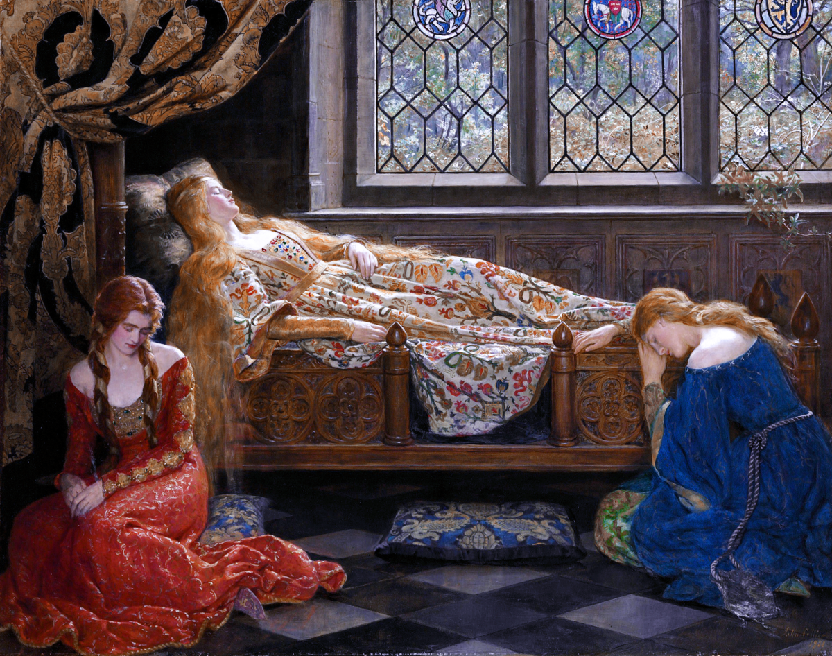 16 Sleeping Beauty - John Collier